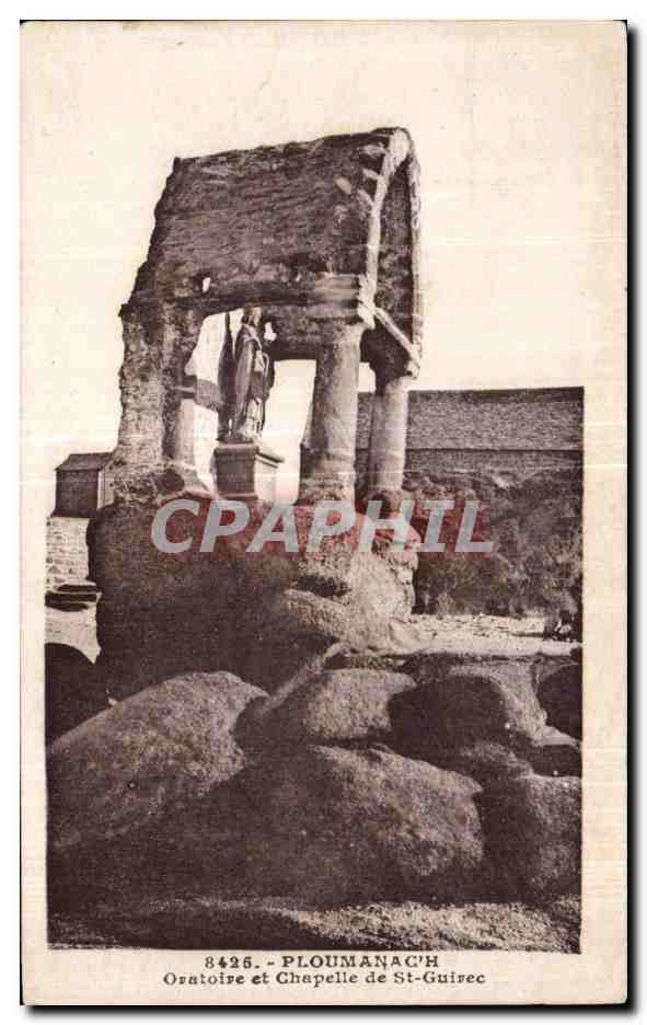 Oratoire et Chapelle de St-Guirec — Ploumanac'h — Édition d'Art de Bretagne, n° 8425