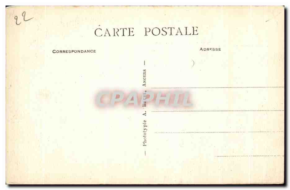 Oratoire de Saint-Guirec à Ploumanach (C.-du-N.) — éditeur A. B. — Rückseite