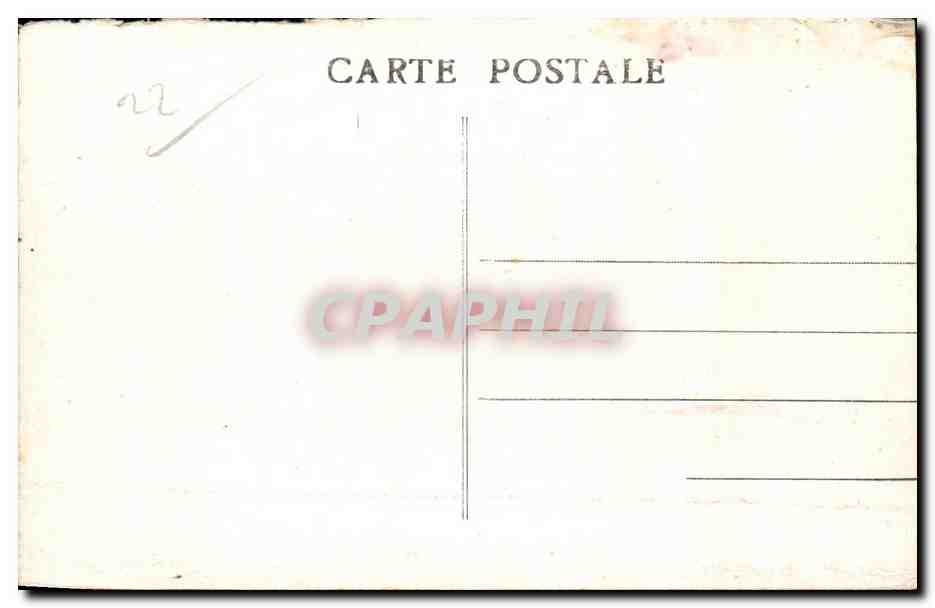 CPA Ploumanac h Rochers etranges La Tete de Mort — Rückseite