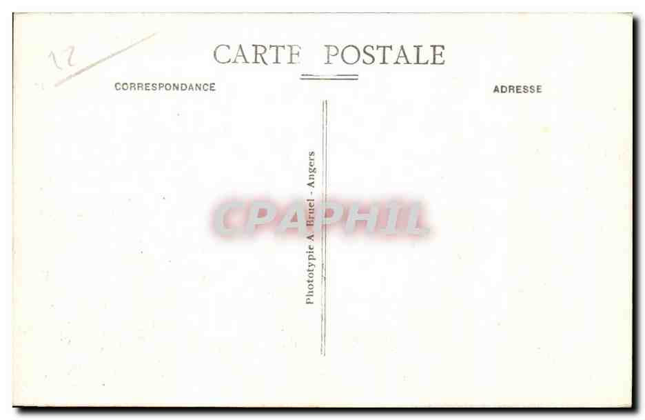 CPA Perros Guirec Ploumanac h Le Rochers du Phare — Verso