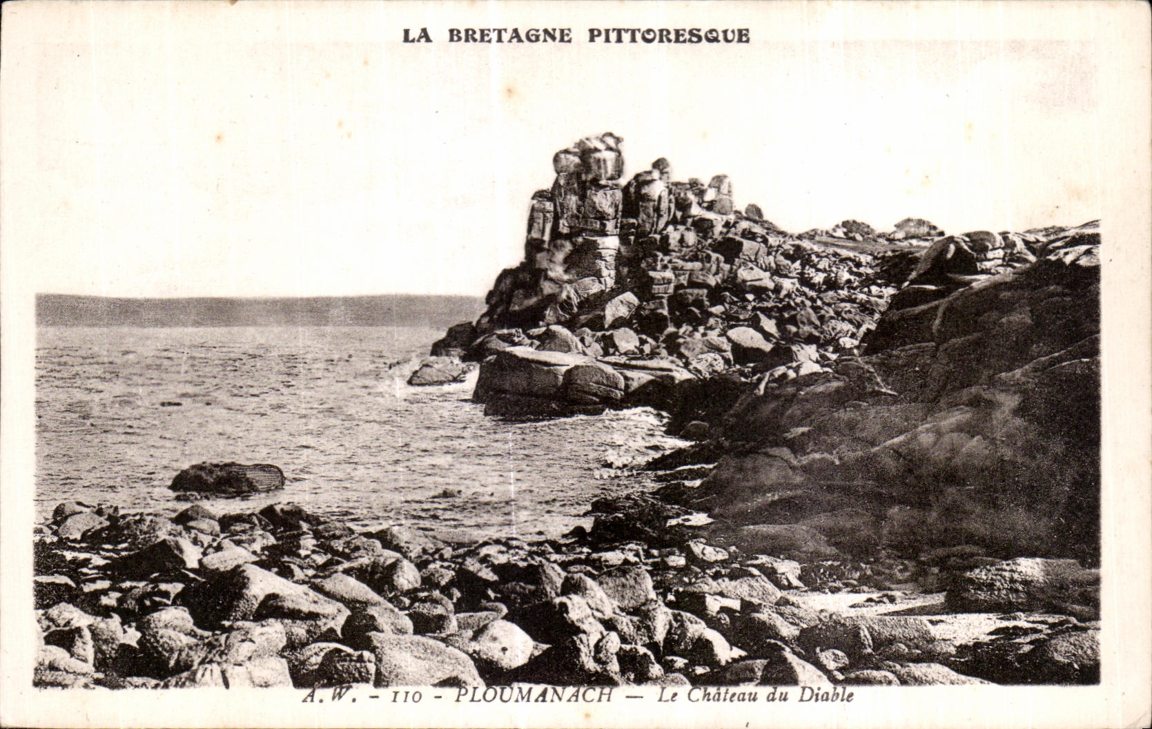PLOUMANACH — Le Château du Diable — A.W. - 110