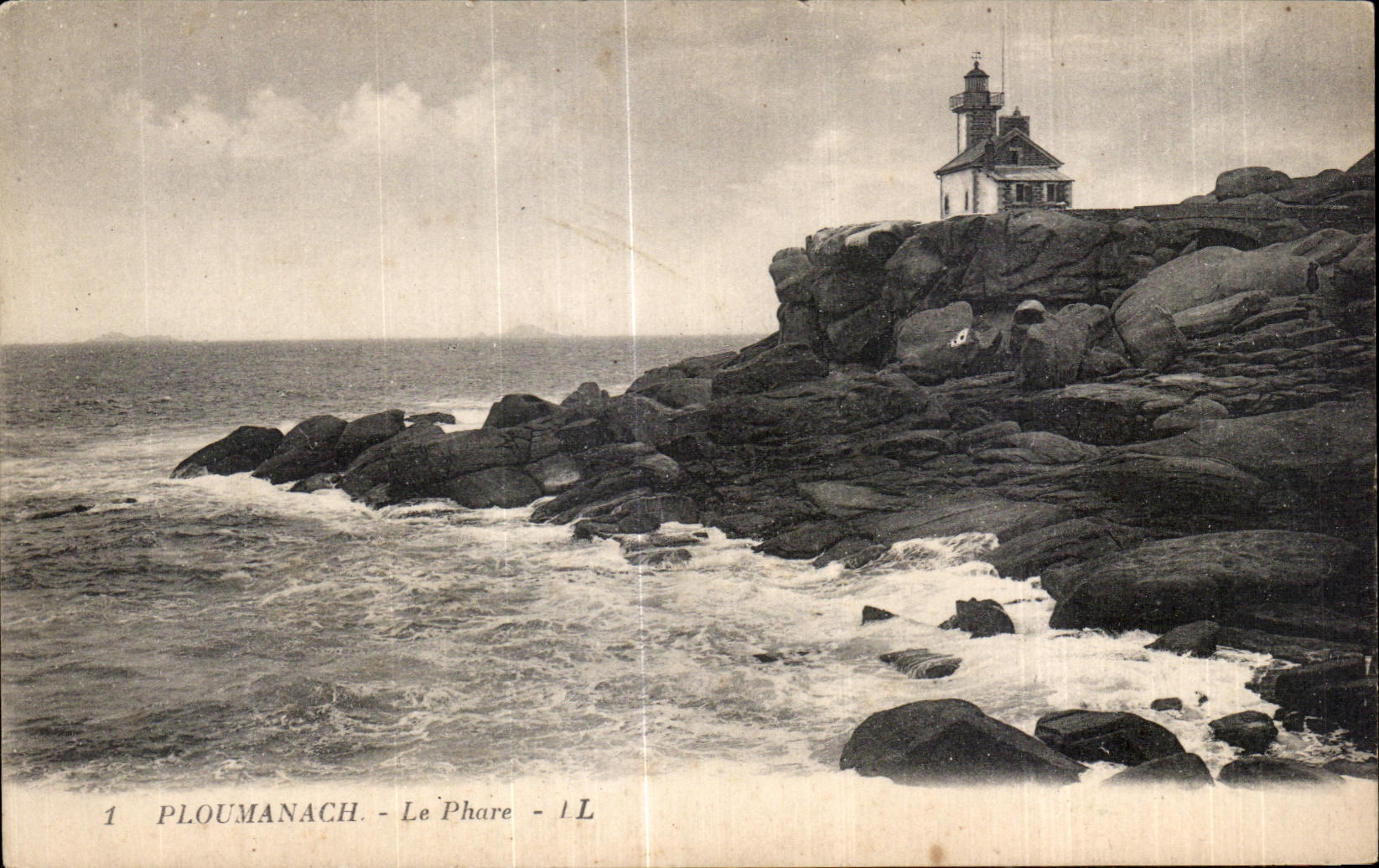 Ploumanach - Le Phare — éditeur Lévy et Meubricin, n°1