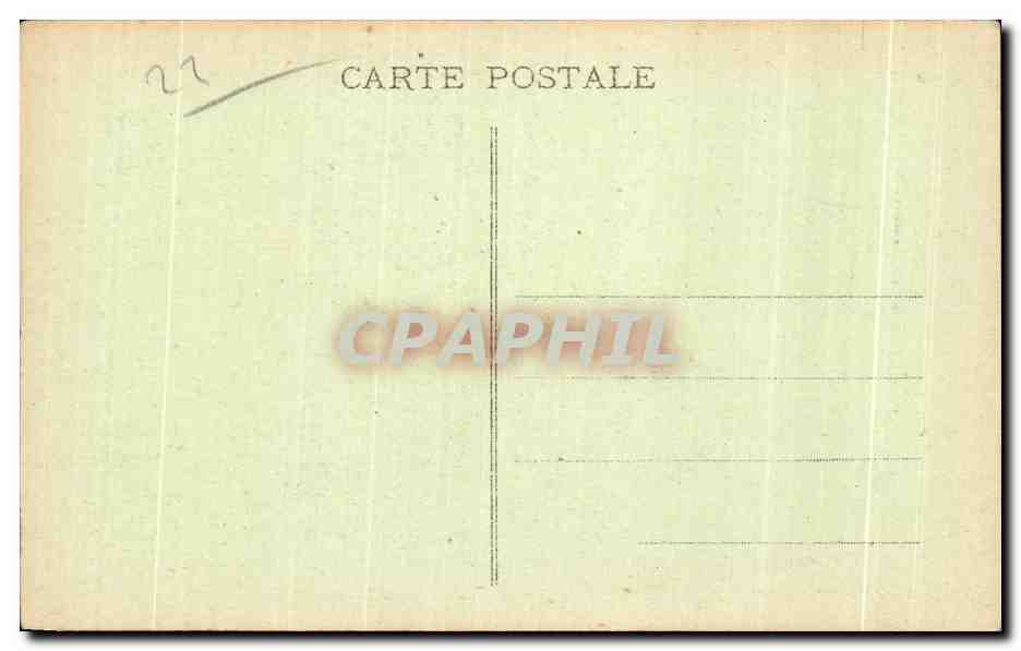 CPA Treguier La Cathedrale Les trois tours vues du cloitre — Rückseite