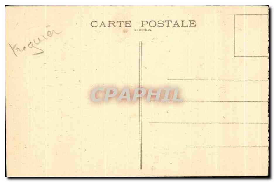 CPA Treguier Cathedrale 1339 Terminee au XV siecle — Rückseite