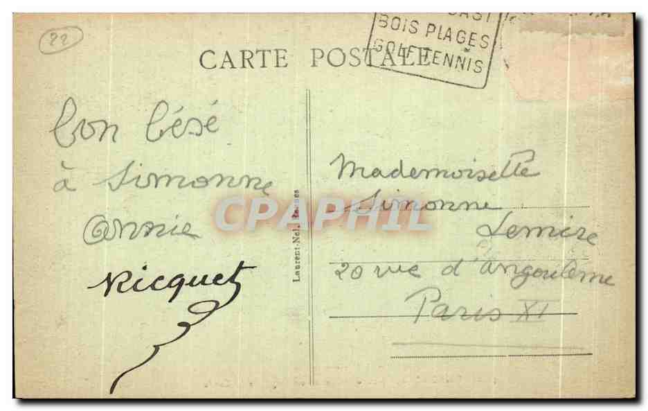 Côte d'Emeraude — L'un des chemins ombragés de La Garde — SAINT-CAST — Reverso