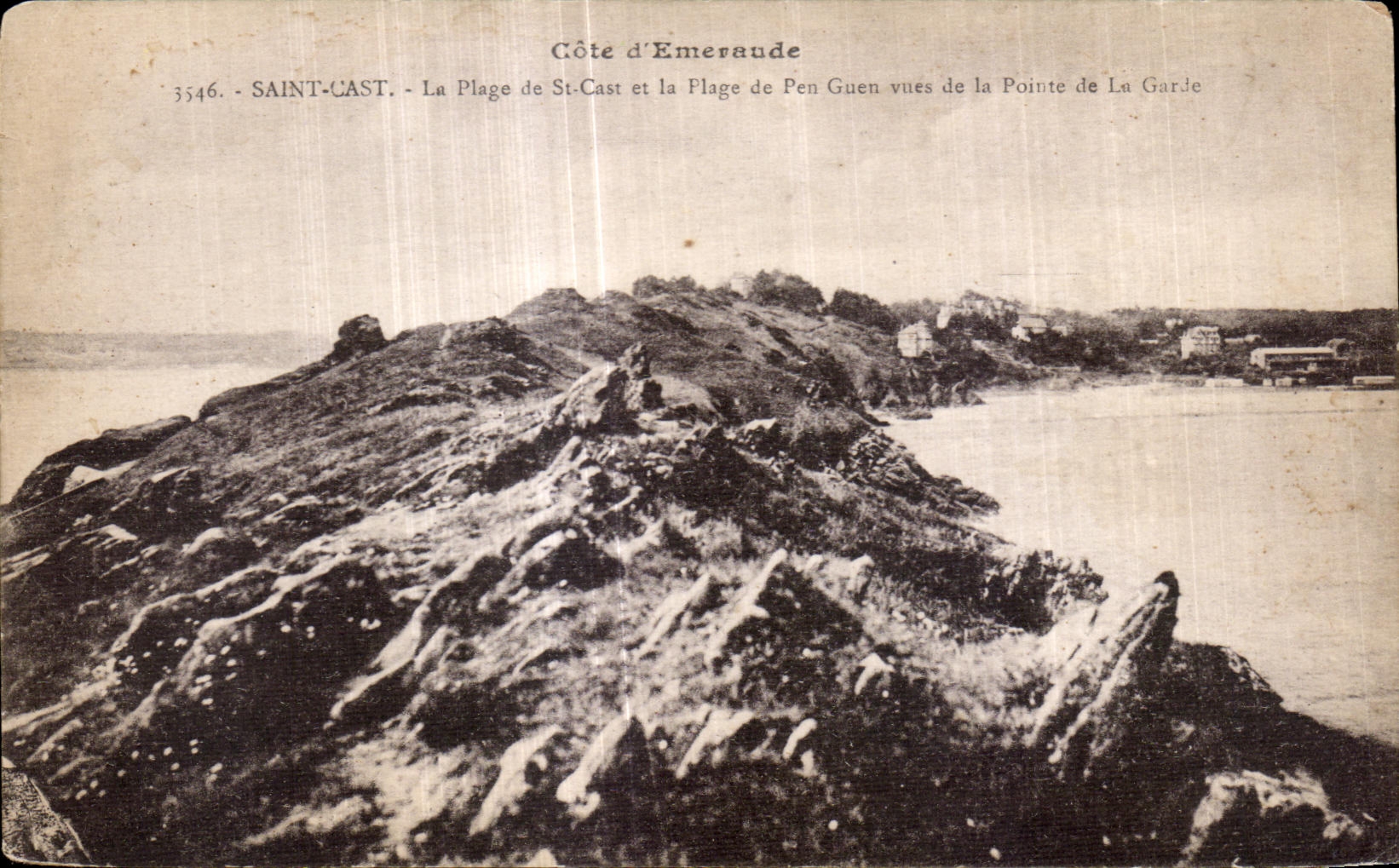 Côte d'Emeraude — Vue de la Pointe de La Garde — Saint-Cast, n° 3546
