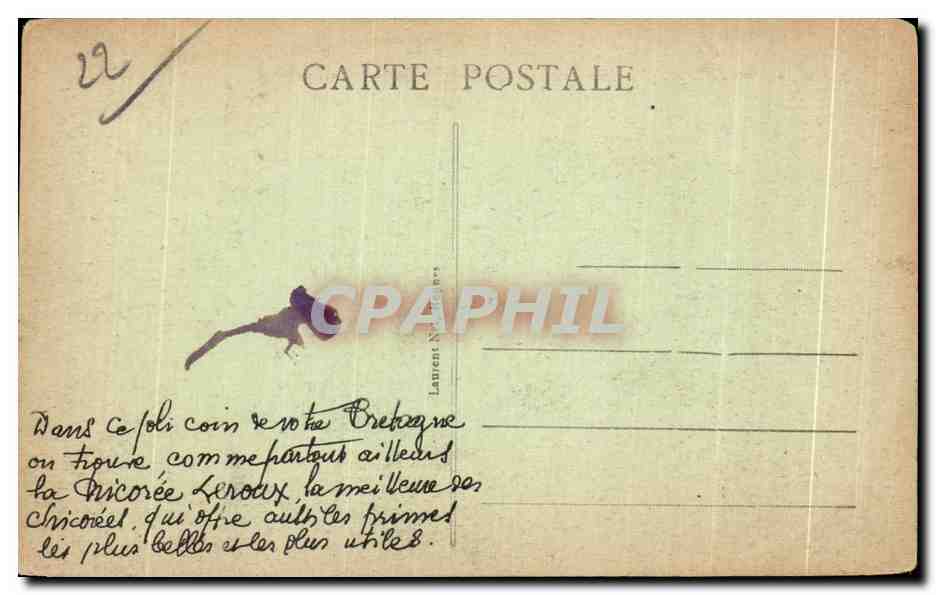 Côte d'Emeraude — Vue de la Pointe de La Garde — Saint-Cast, n° 3546 — Verso