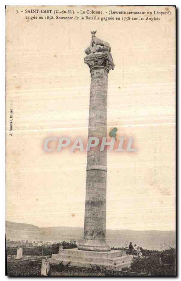 CPA Saint Cast La Colonne