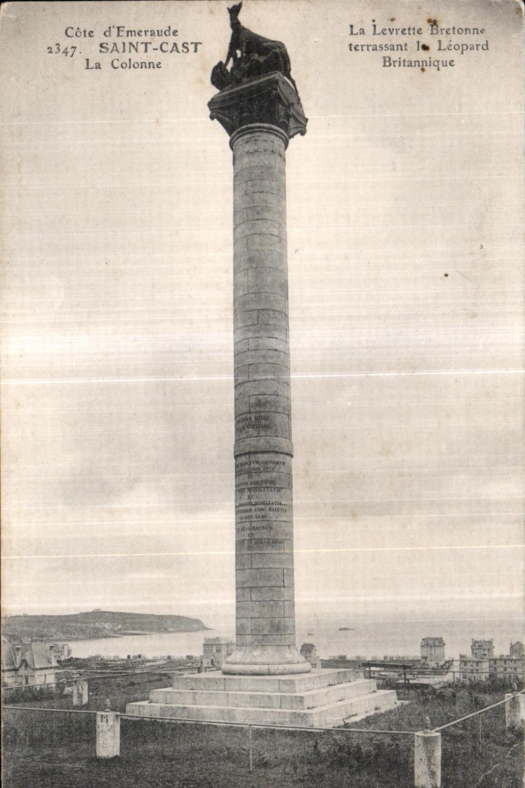 Saint-Cast — La Colonne — Côte d'Émeraude, n° 2347