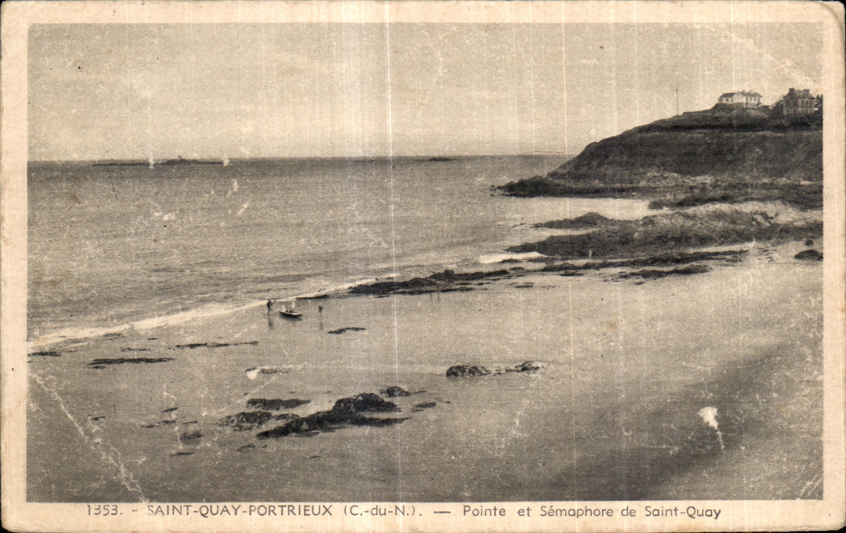 Saint-Quay-Portrieux (C.-du-N.) — Pointe et Sémaphore de Saint-Quay