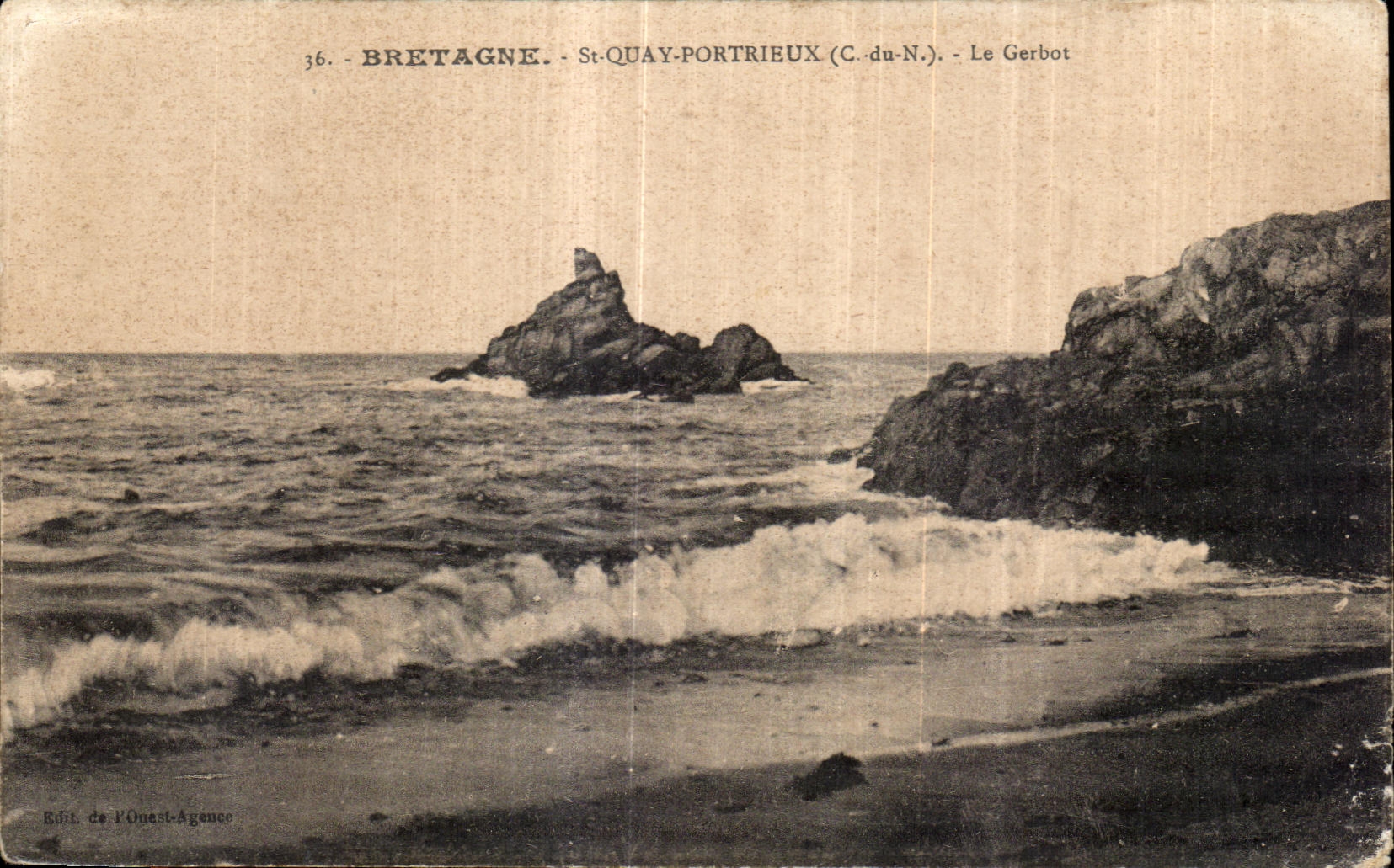 St-Quay-Portrieux (C.-du-N.) - Le Gerbot — Éditeur de l'Ouest-Agence, n°36