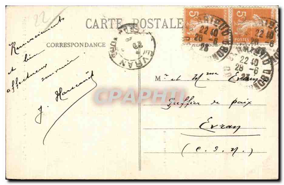 CPA St Brieuc La Basilique de Pelerinage celebre le Bretagne — Rückseite