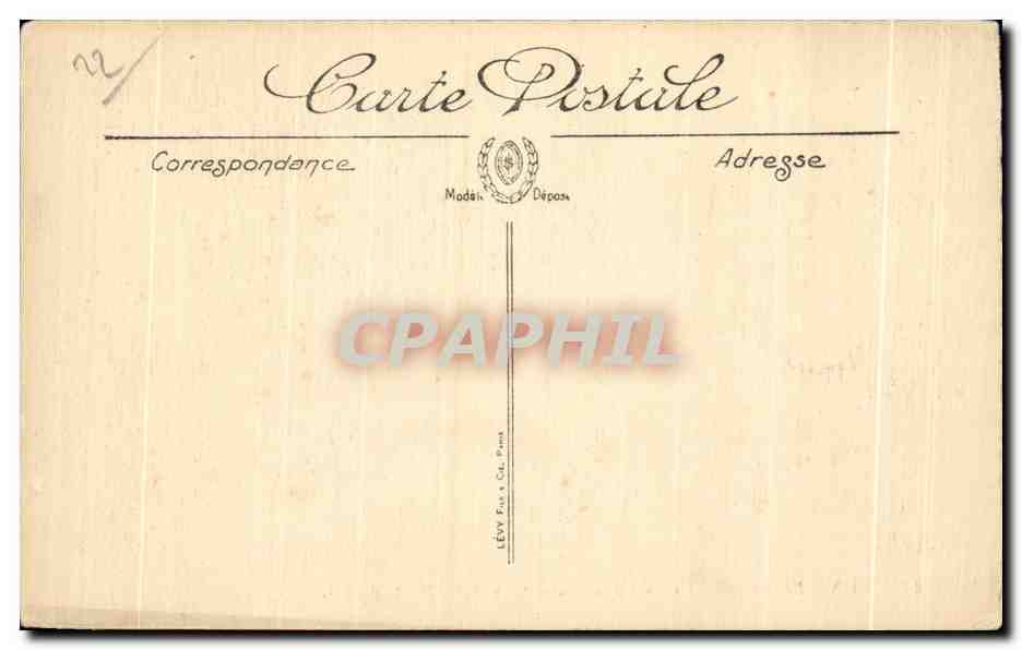 CPA Saint Brieuc La Cathedrale Saint Btienne et L Hotel de Ville — Rückseite