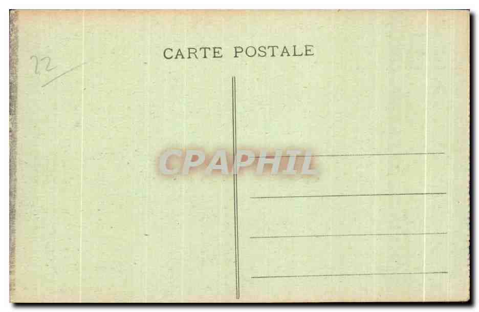CPA Saint Brieuc La Cathedrale Ce Monument est un des rares Specimens d eglises fortifiees — Verso