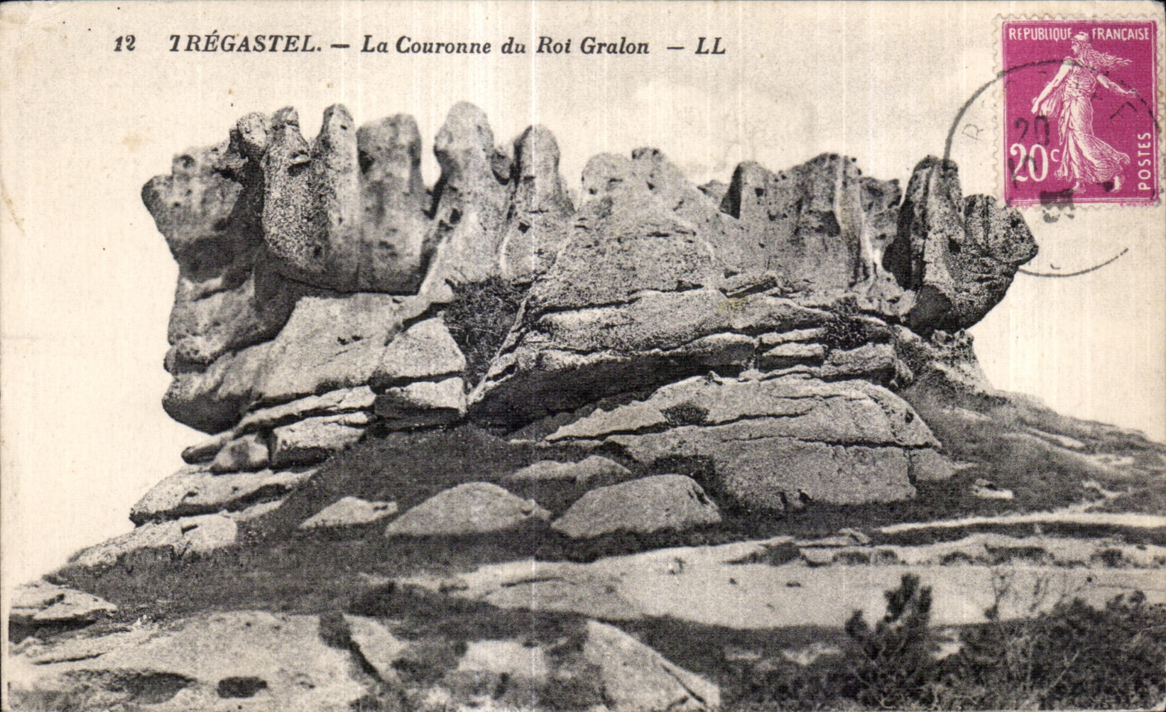 Trégastel — La Couronne du Roi Gralon — LL