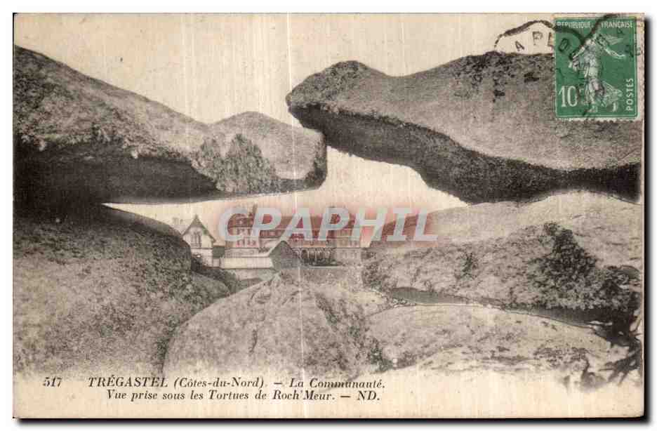 Trégastel (Côtes-du-Nord) — La Communauté — Vue prise sous les Tortues de Roch'Meur — n°517