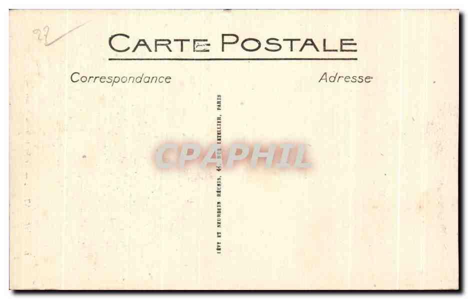 CPA Tregastel Le Sauveur du Monde — Rückseite