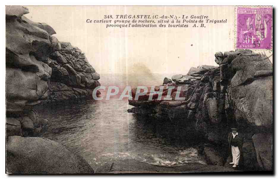 Trégastel (C.-du-N.) - Le Gouffre — éd. A.B. n°348