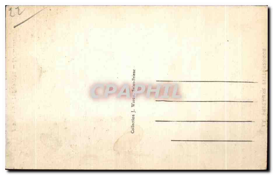 Tregastel — Le Calvaire — A.W. - 130 — Reverso