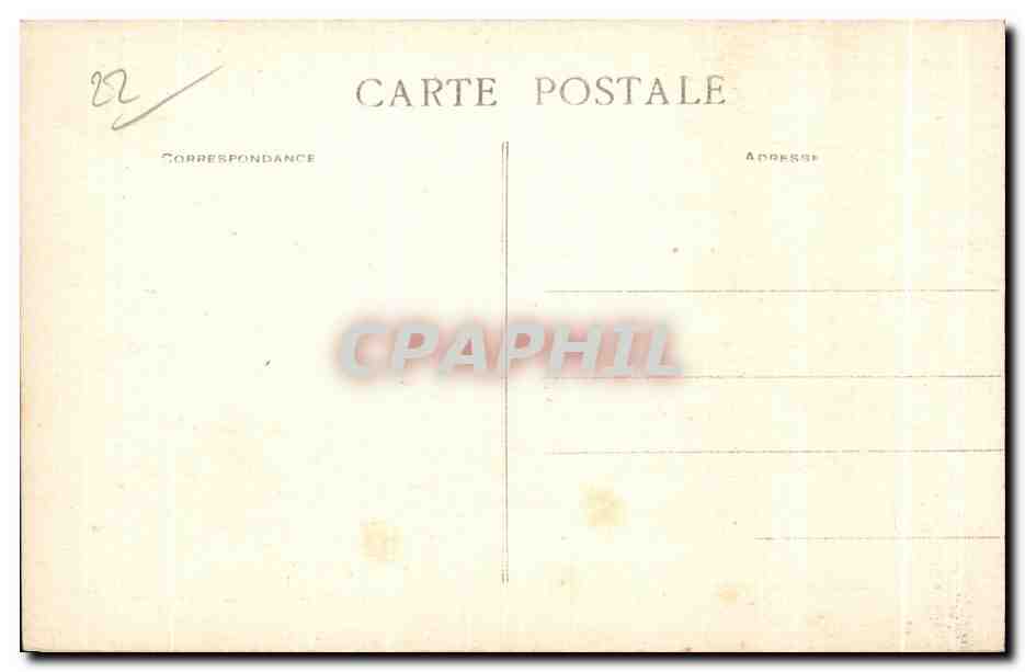 Trégastel (C.-du-N.) — Le Tirebouchon, rocher monumental près de la Grève Blanche — n°20 — Reverso