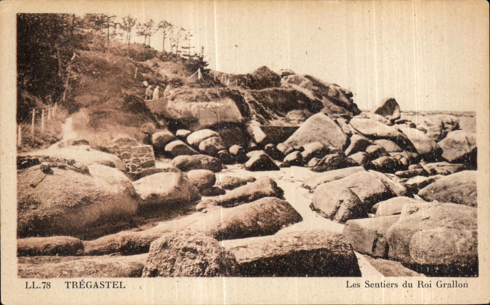 Trégastel — Les Sentiers du Roi Grallon — LL.78 — CPAPHIL