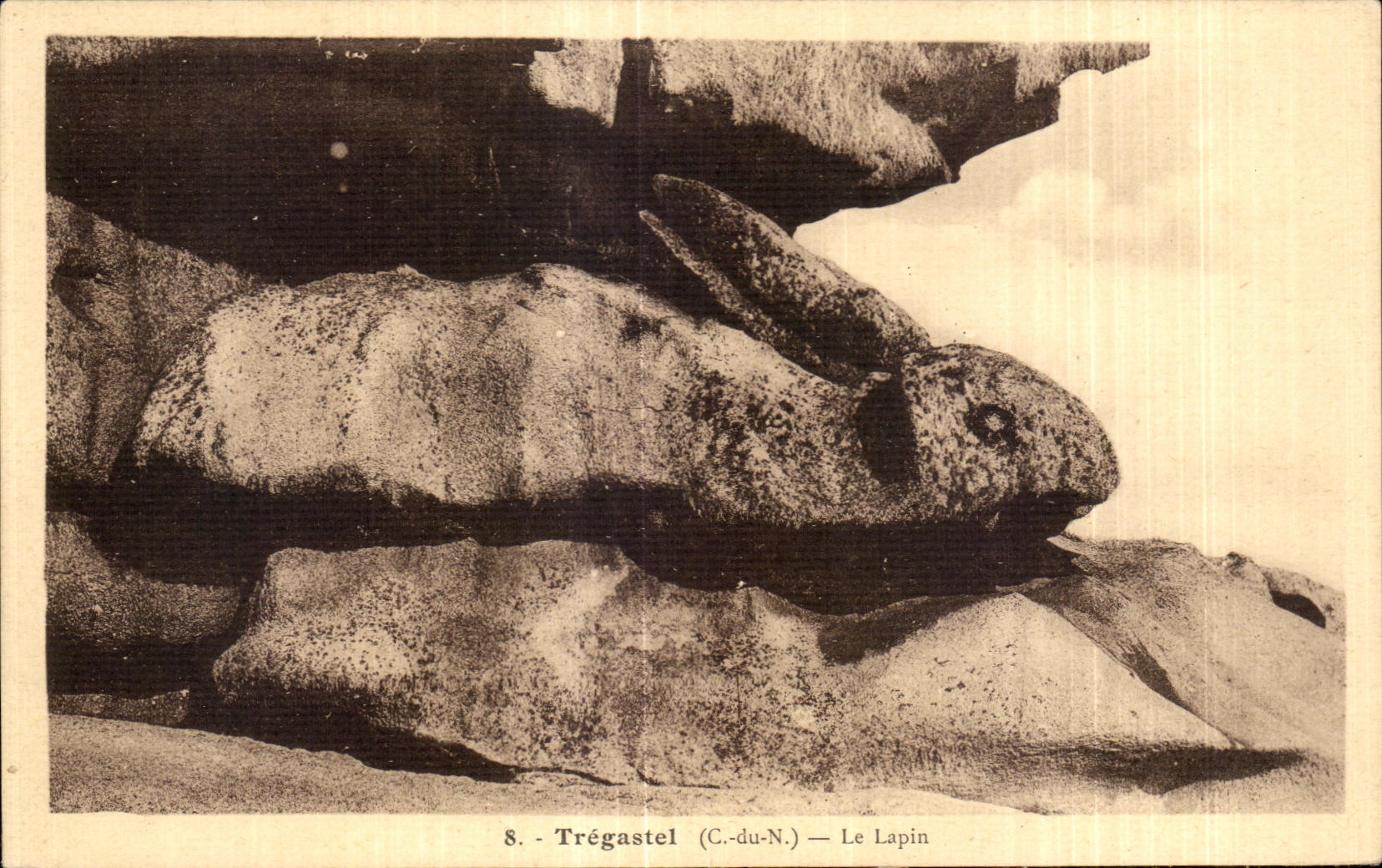 Trégastel (C.-du-N.) — Le Lapin — Édition Beau Sjour, Trégastel