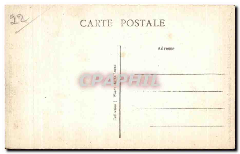 Trégastel — Der Retter der Welt (Zalver-ar-bed) — A.W. 7005 — Rückseite