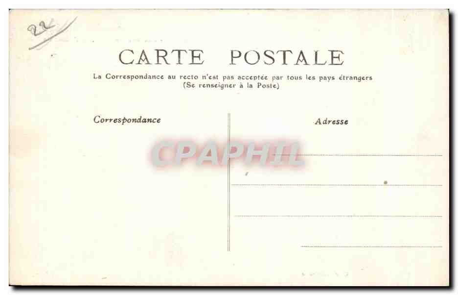 Tré gastel — Vue des Rochers, la Pointe du Dé — Toute la Bretagne, n° 717 — Reverso
