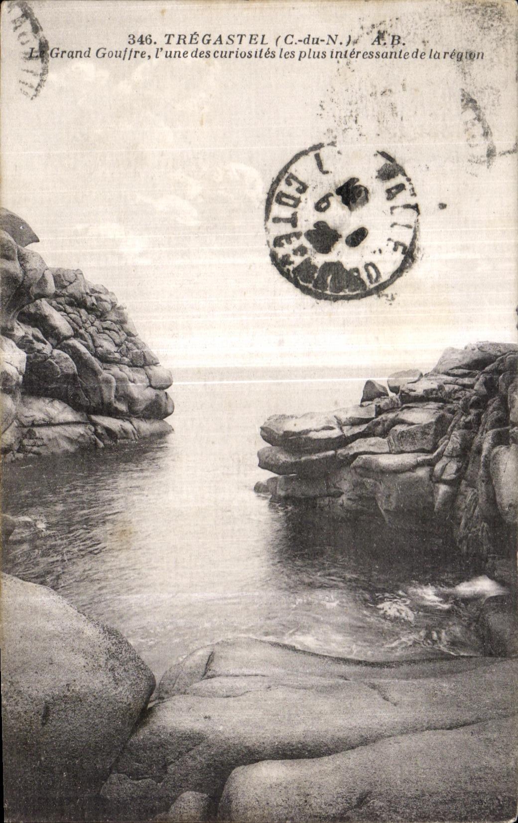 Der Große Schlund, Trégastel (Côtes-du-Nord) — A.B. — Nr. 346