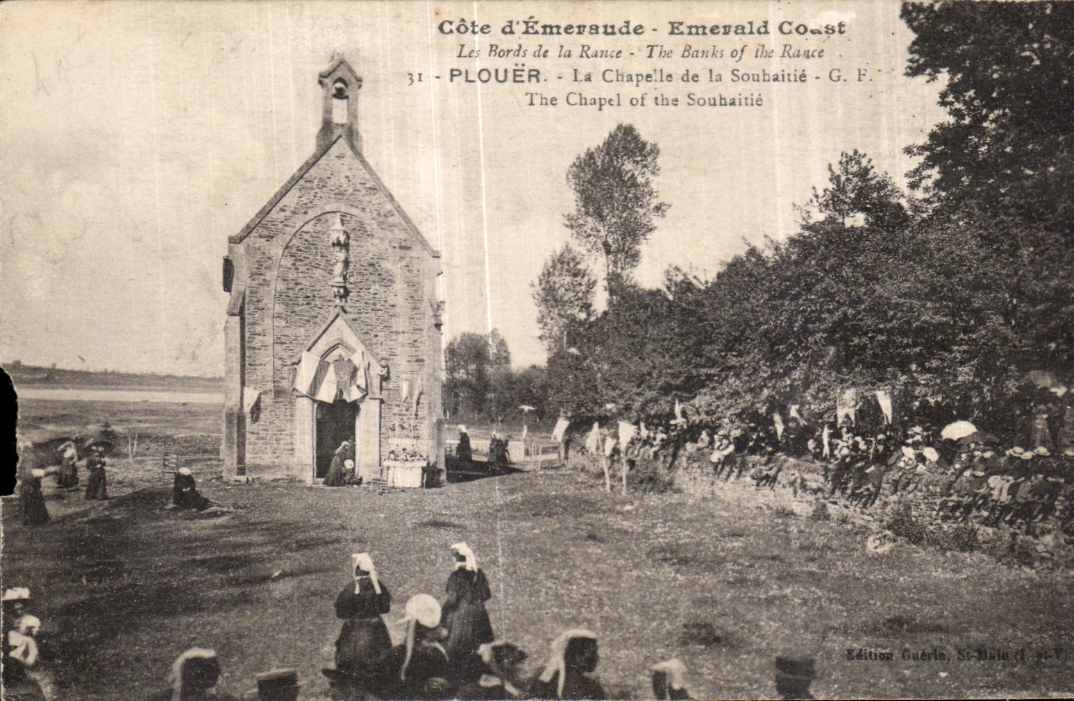 CPA Ploeuc La chapelle de la Souhaitie 