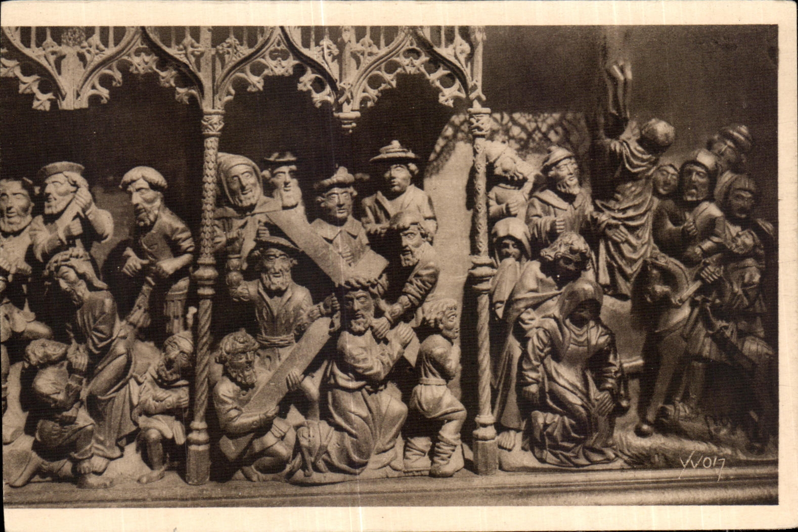 Sépulture de Jean V de Bretagne — Chapelle du Duc — Tréguier (Côtes-du-Nord) — Éditeur Yvon, Paris