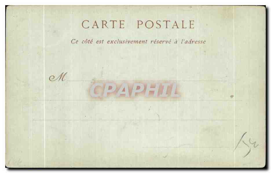 CPA Vitre Vieille Maisons de la Rue de Paris — Rückseite
