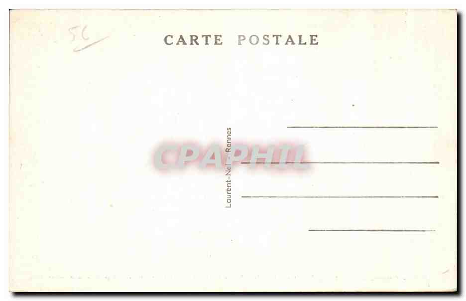 CPA Carnoc Saint Cornely et ses Boeufs Cornely est le Protecteur des — Rückseite
