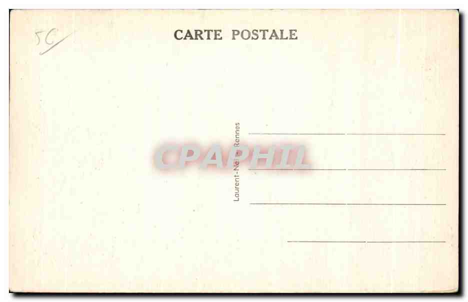 CPA Carnoc Saint Cornely et ses Boeufs Cornely est le Protecteur des — Rückseite