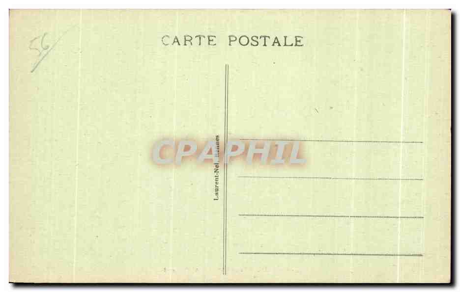 CPA Carnac Saint Cornely et ses Boeufs — Rückseite