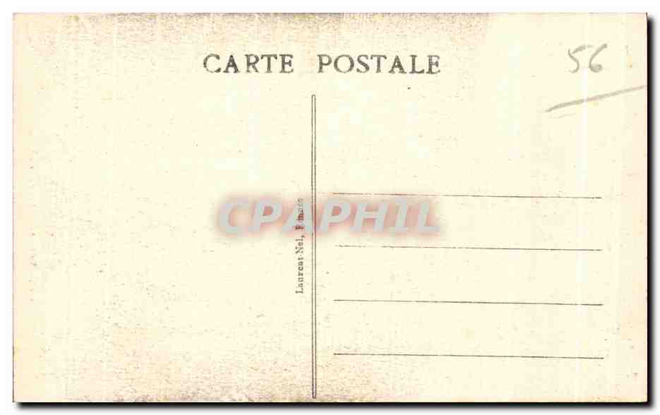 CPA Carnac Porche de I Eglise — Rückseite
