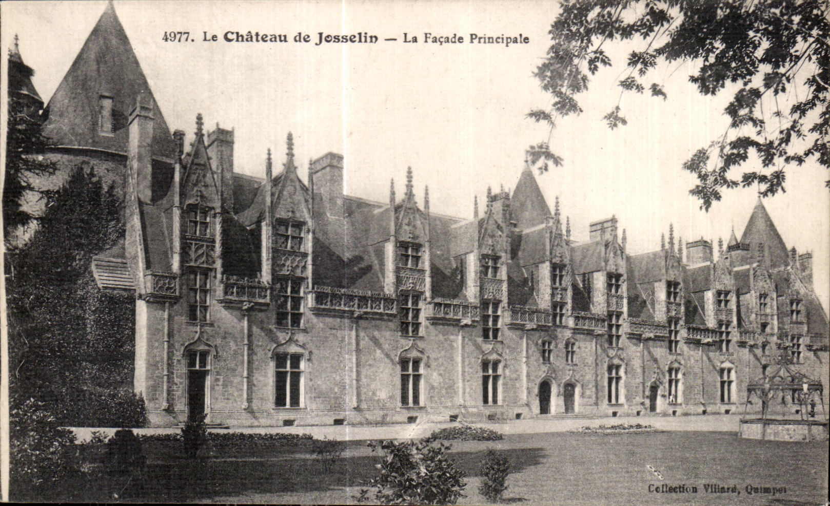 CPA Le Chateau de Josselin La Facade Principale