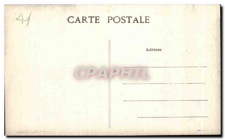 CPA Le Chateau de Josselin La Facade Principale — Rückseite