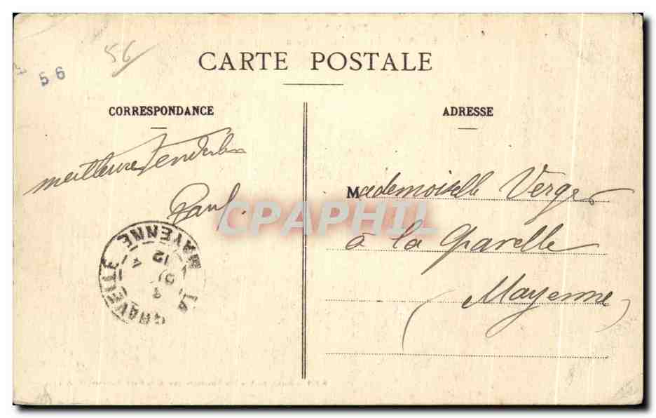 Josselin - Le Château (façade intérieure) — Morbihan — éditeur : Baillie, Josselin — Rückseite