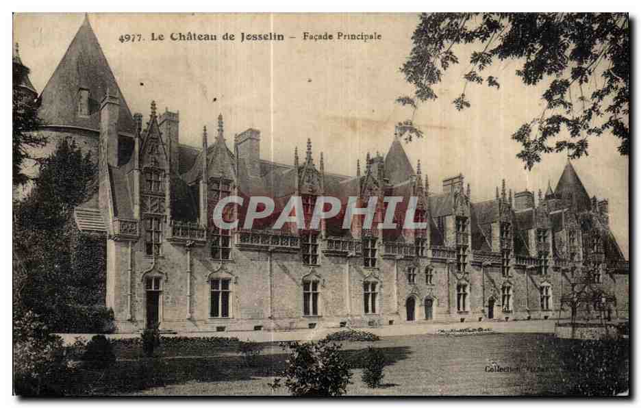 CPA Le Chateau de Josselin Facade Principale