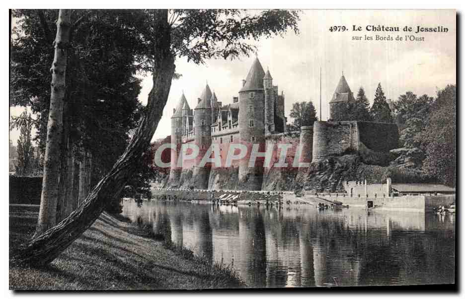 Le Château de Josselin — sur les Bords de l'Oust — n° 4979