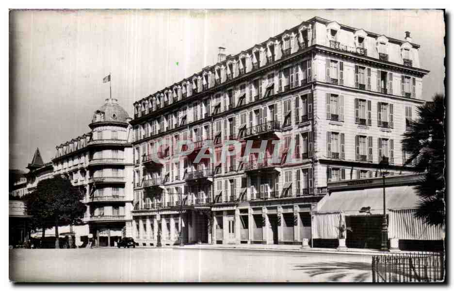 CPA Hotel Terminus Avenue Thiers (face Gare SNCF) Nice
