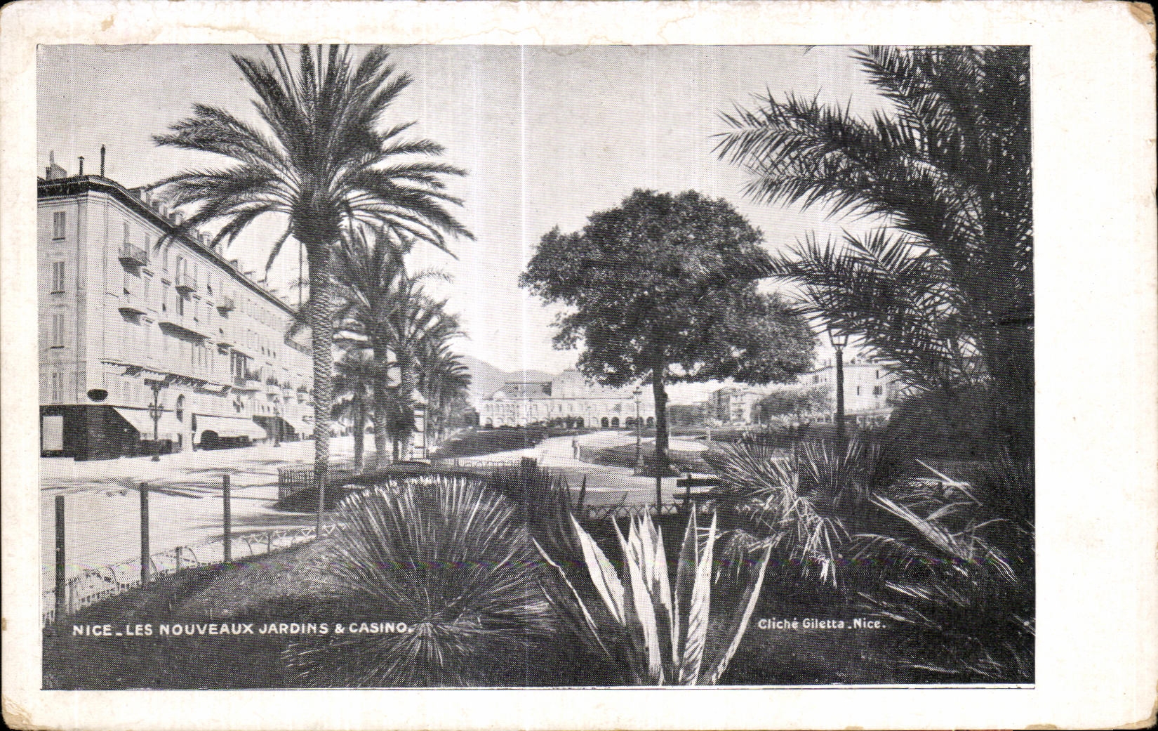 CPA Nice Les Nouveaux Jardins   Casino