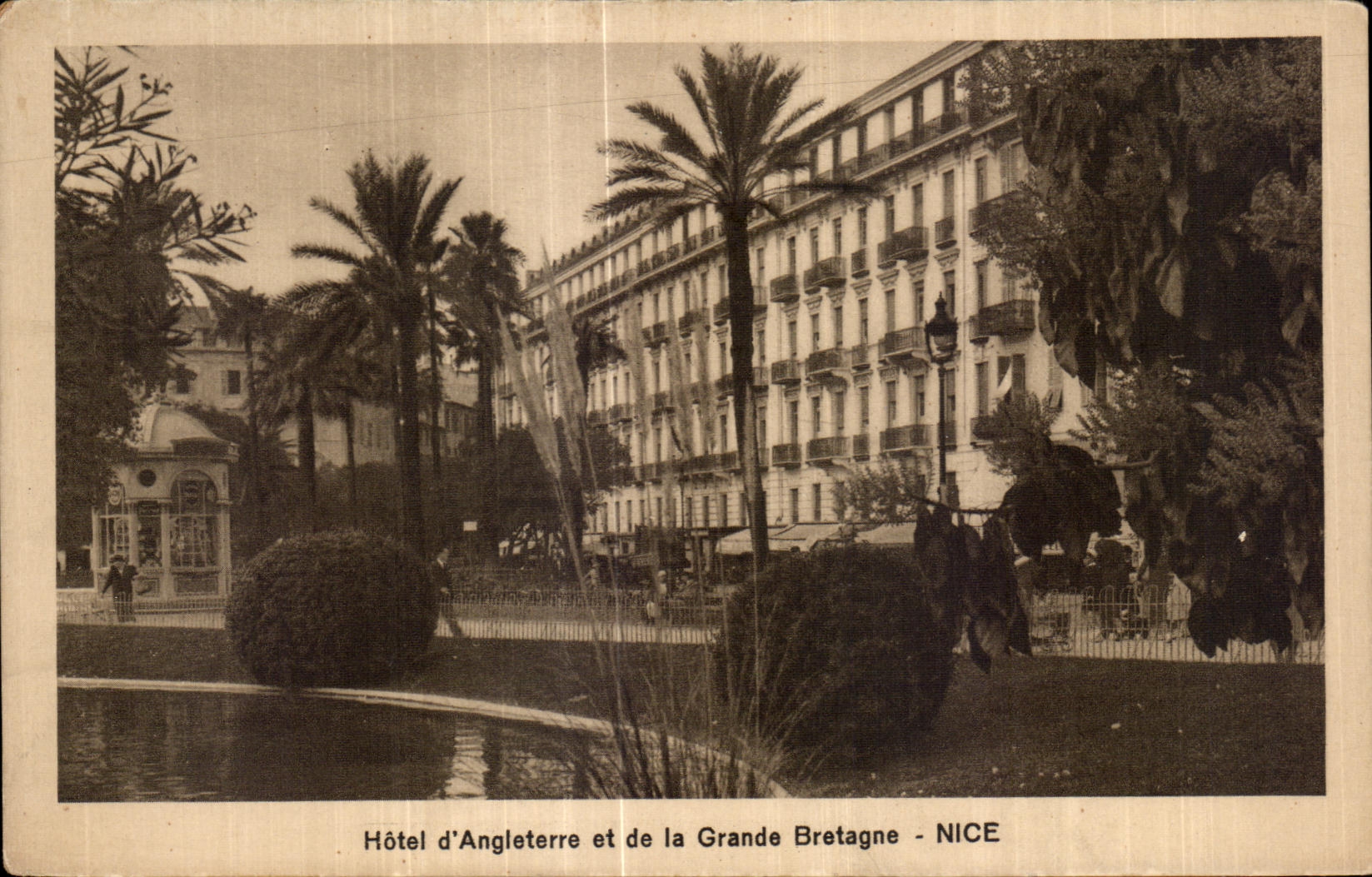CPA Hotel d Angleterre et de la Grande Bretagne Nice