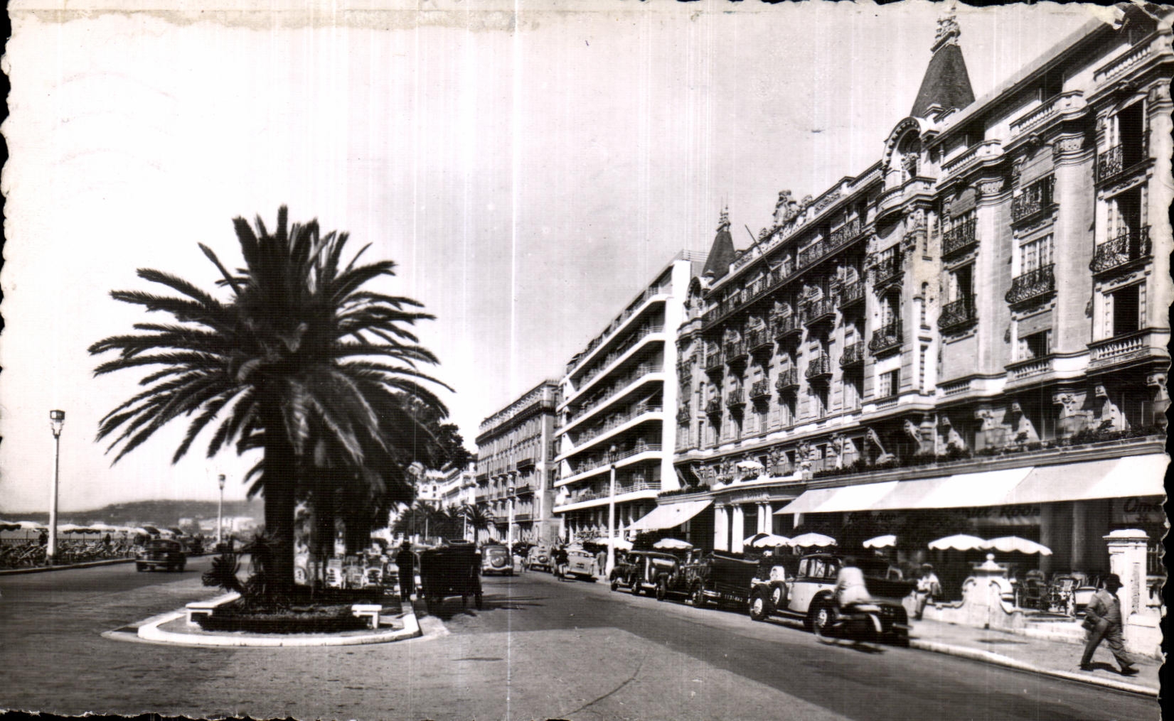 CPA Cote D Azur Nice La Promenade des Anglais