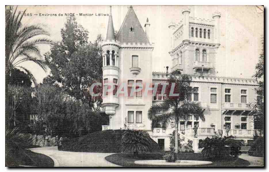 CPA Environs de Nice Manior Leliwa