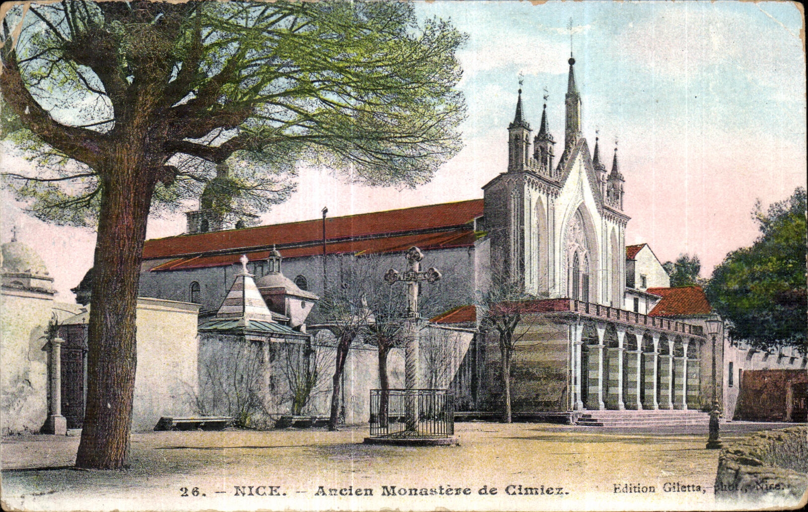 CPA Nice Ancien Monastere de Cimiez