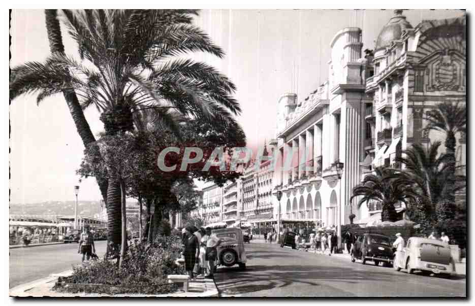 CPA La Cote d Azur Nice Promenade des Anglais Palais de la Mediterrannee