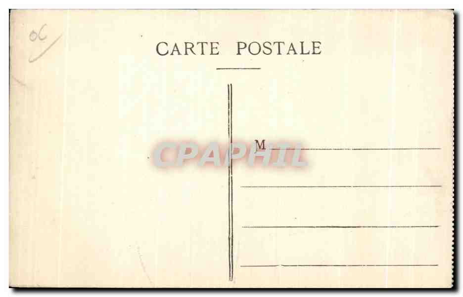 CPA Nice Promenade des Anglais et Palais de la Jetee — Rückseite