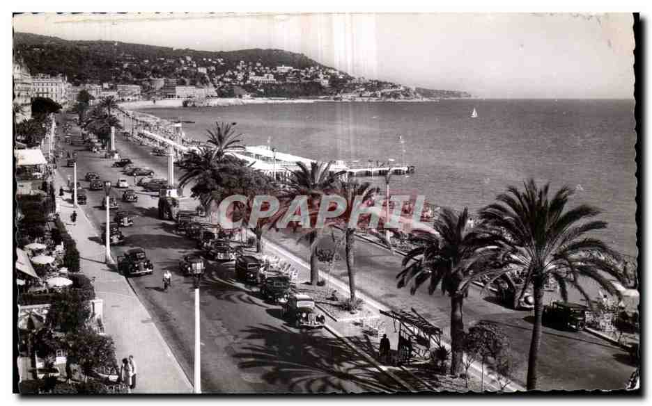 CPA Nice La Baie des Anges Le Mont Baron
